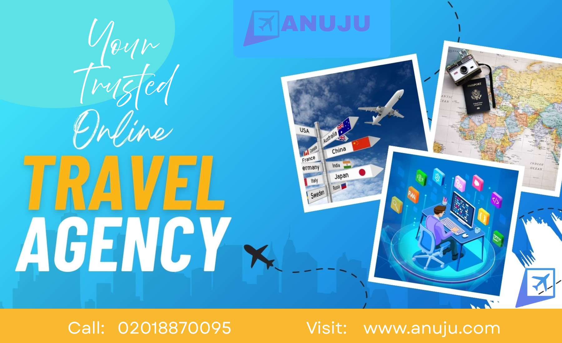 Discover the World with Anuju: Your Trusted Online Travel Partner