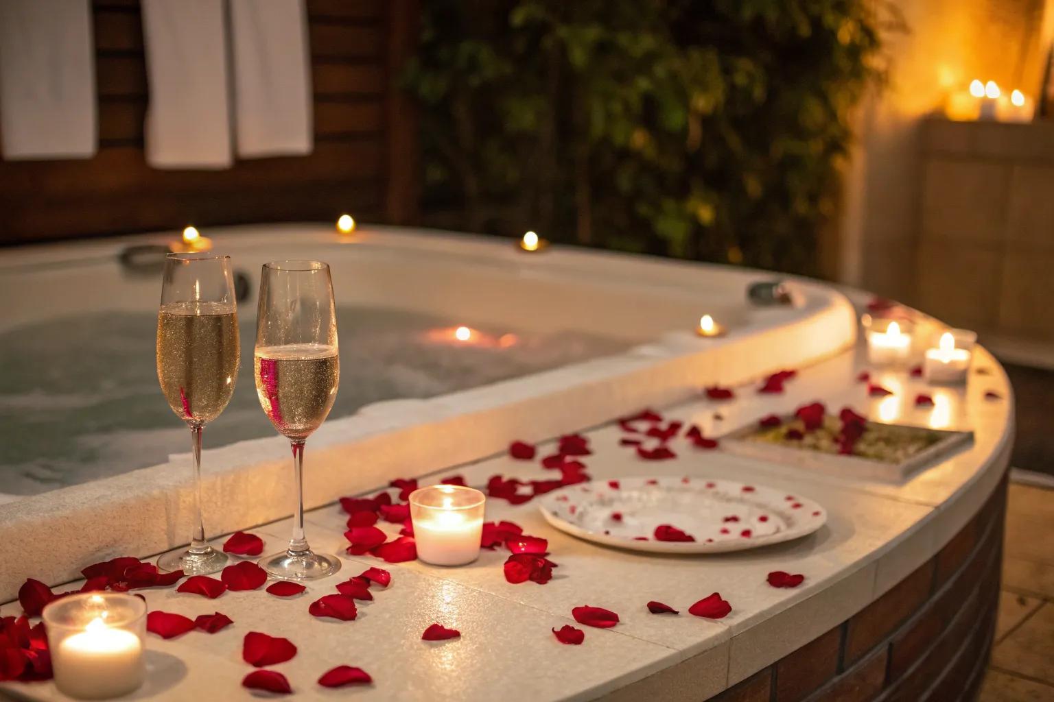 Romantic Getaway: Jacuzzi Suites, Nature & Luxury Pools